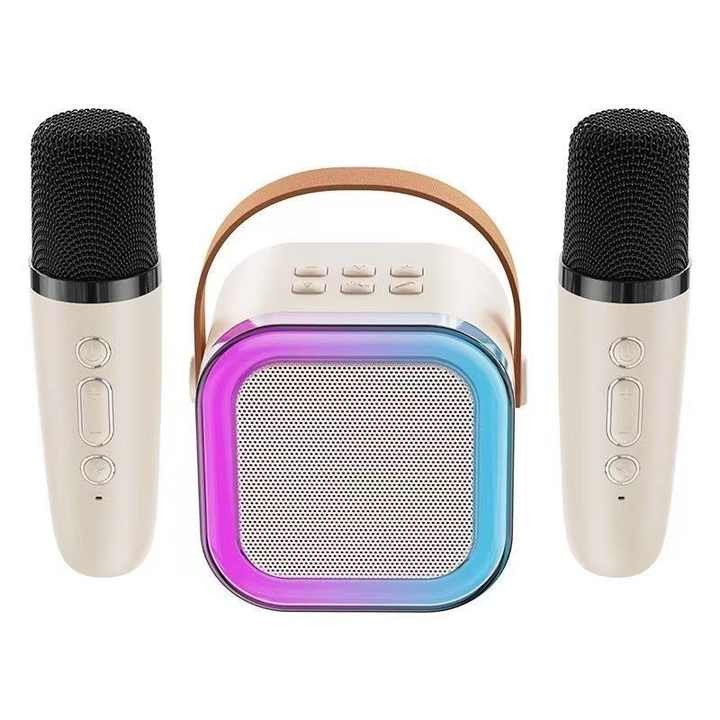 mini karaoke speaker loudspeaker box dj party speaker with microphone karaoke K12